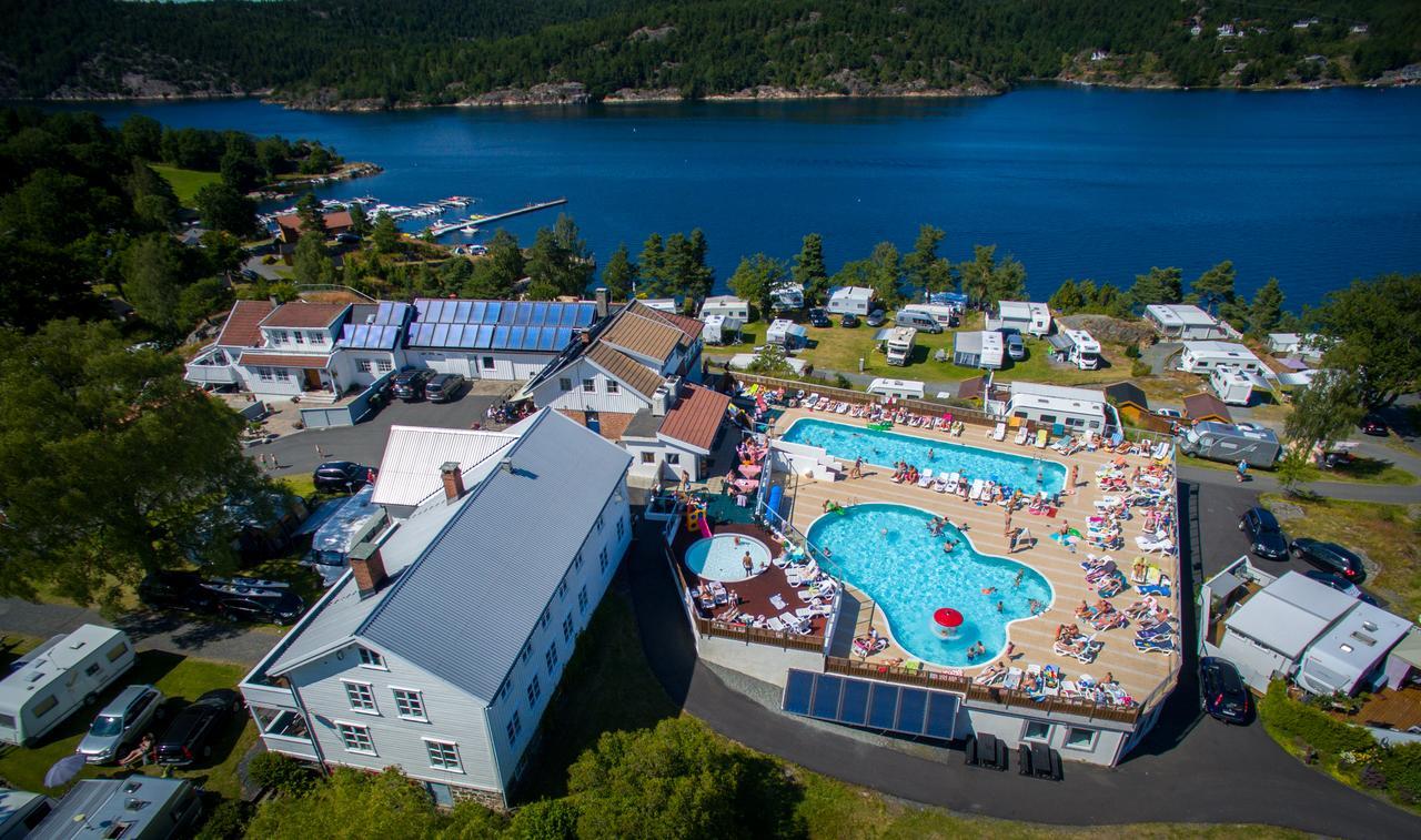 Hotel Sorlandet Feriesenter Risør Exterior foto